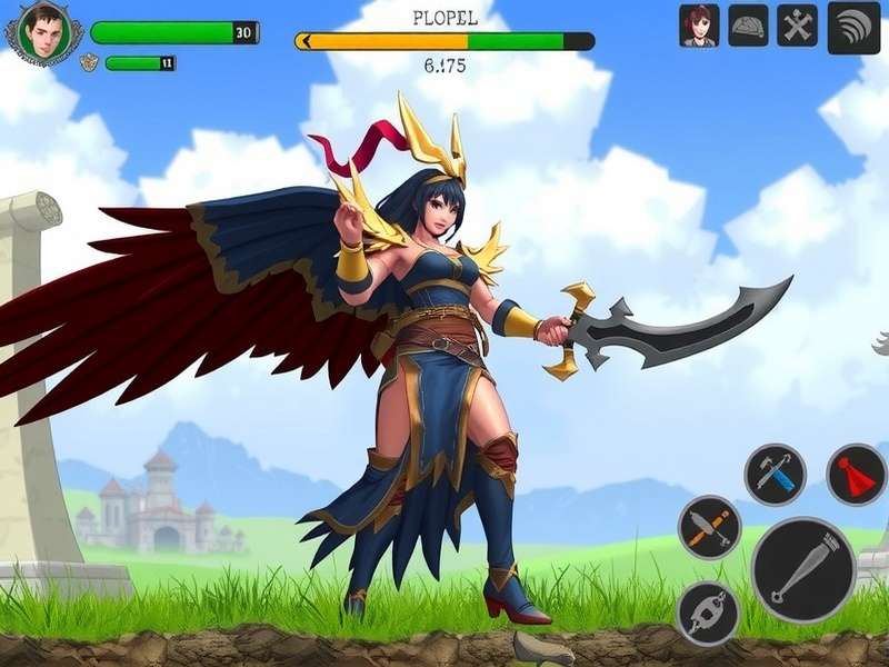 Rani S Mace Ruler Character Art